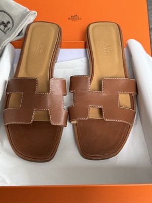 HERMÈS Sandalen Oran 37 Vintage
