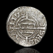 LIVONIA, Riga. Herman von Bruggeney, 1535-1549. Billon Schilling