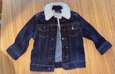 OshKosh Sherpa Denim Jacket Unisex Size 2T