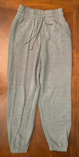 Wild Fable High Elastic Drawstring Waist Jogger Sweatpants - Women's Small, Gray