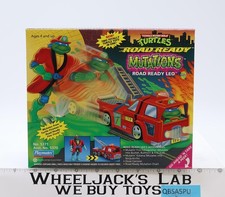 Road Ready Leo TMNT Road Ready Mutations 1993 Playmates Action Figure NEW SEALED