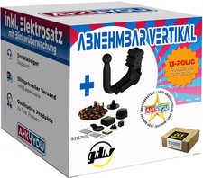 GDW AHK für BMW 1er E88 Cabrio 08-14 vert. abnehmbar + 13-pol ECS ES SPEZ
