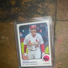 Topps 2022 Heritage High Image Variation Nolan Arenado #416 Cardinals