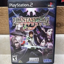 Phantasy Star Universe / Game - Sony PlayStation 2 CIB Tested