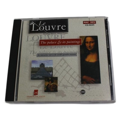 Le Louvre The Palace & Its Paintings MAC MPC CD-ROM Educational Software BMG
