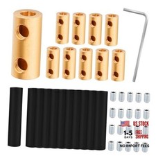 10pcs 10AWG Wire Connector Nut Kit, 60Amp Quick Connection Terminal Yellow