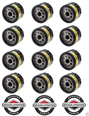 #ad 12 Pack Genuine Briggs amp; Stratton 492932 Oil Filter 4154 OEM $55.86