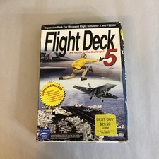 Flight Deck 5 PC, 2007 Expansion Pack for Microsoft Flight Simulator X
