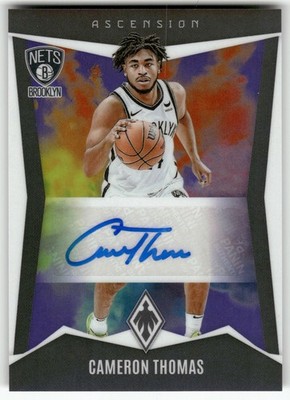 2023-24 Panini Phoenix #AA-CAM Cameron Thomas Ascension Autographs