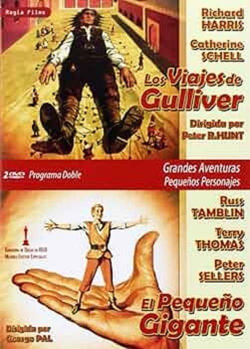 Los Viajes de Gulliver & El Pequeño Gigante DVD Richard Harris (1977)