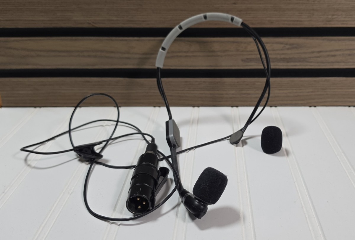 Shure SM35 Performance Headset Condenser Microphone w/ XLR Adapter