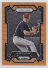 2024 Panini Prizm Orange Wave Prizm 41/49 Alex Clemmey #94 19jf