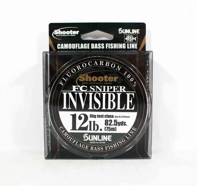 Sunline Fluorocarbon Line FC Sniper Invisible 75m 12lb 0.31mm (2216)