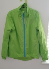 Muddyfox Kids Cycling Jacket  Neon Green Windbreaker  - Age 9-10