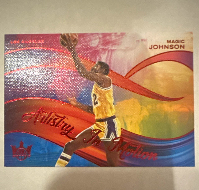 Panini 2025-26 Court Kings Artistry In Motion Magic Johnson Lakers #19 /149