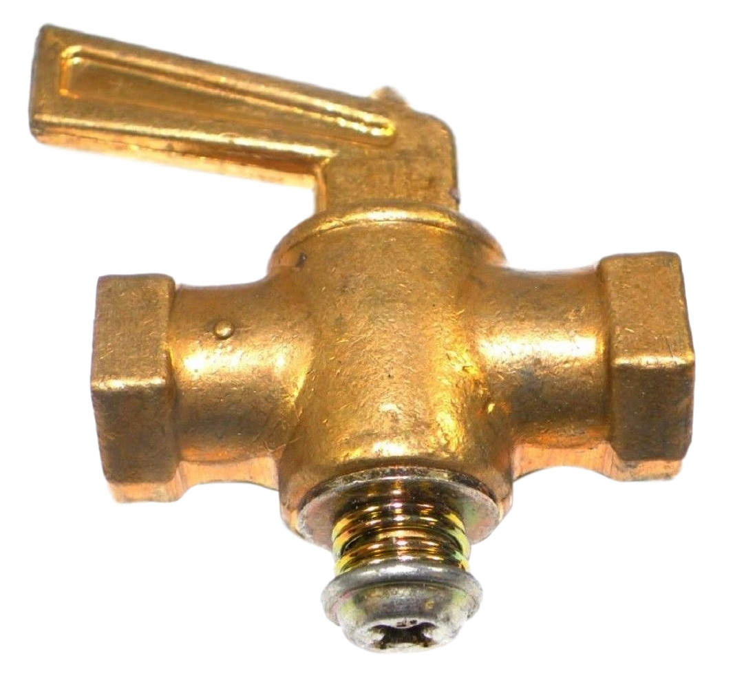 Big A 3-33122 Brass Pipe, Shut-off Cocks Female Drain Valve 1/8"" x 1/8""