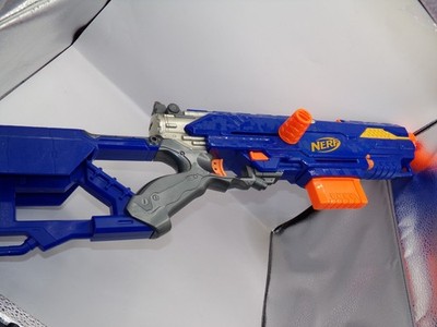 NERF N-Strike Longstrike CS-6 Main Blaster + Clip ONLY