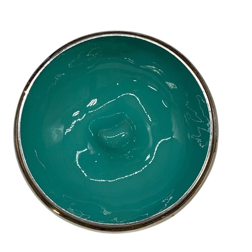 Tiffany & Co. Kristall Apfel Box Sterlingsilber Alltagsgegenstände 3,5" Original - Bild 5 von 5