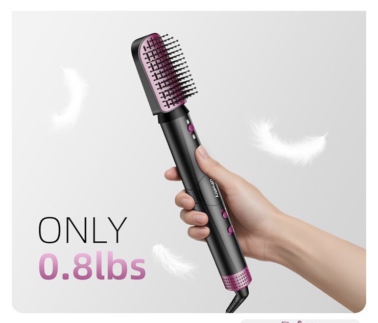 Upoetry 5in1 Hot Air Styler & Hair Dryer Brush High-Speed Blow Dryer Fast Drying