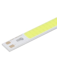 200x10mm Pure White 10W LED COB Light Chip 3000 6500K 12 14V Strip Shape WT
