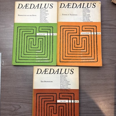 3 Daedalus Journals Spring,Summer, and Fall 1963-Journal Of The American Academy