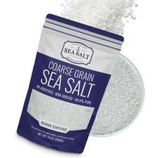 Sea Salt Coarse Grain Baja Sea Salt Great for Cooking or Grinding Non-Iodized...