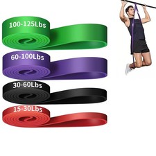 Heavy Duty Resistance Bands Set 4 Loop for Gym Exercise Pull up Fitness Workout