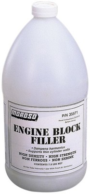 MOROSO 35570 Engine Block Filler; Epoxy Based; Set Of 4 One Gallon Containers