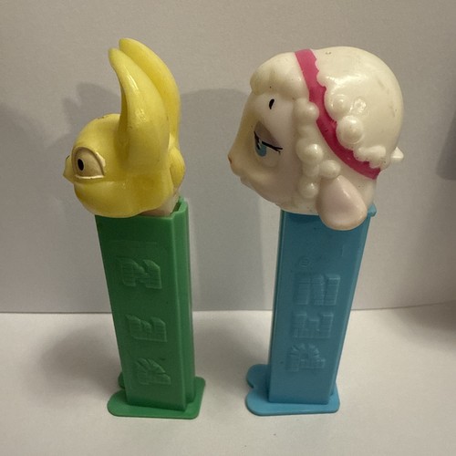 Lot 2 Pez Dispensers Lamb/Sheep & Easter Bunny Vintage Hungary/Yugoslavia - Picture 4 of 4