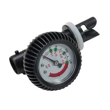 Air Pressure Gauge Thermometer Valve Inflatable Waterproof 1PC Barometer
