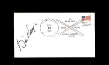 Bill Veeck PSA DNA Signed 1981 First Day Cover Cache FDC Autograph