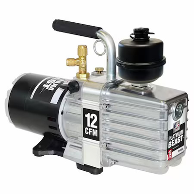 #ad Jb Industries Dv 340N Vacuum Pump 12 Cfm 15 Micron 120V Ac $1217.99