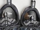 FENDI⚡️Women size 36EU/6US "FFreedom" Midnight blue padded nylon sneakers 8E6926 — photo 5