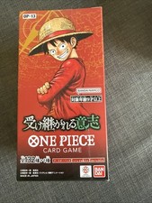 US Shipping One Piece TCG OP-13 Carrying on His Will Booster Box Japanese Sealed