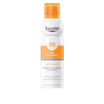 Oil Control Dry Touch SPF50 Body Sun Spray Eucerin 200ml