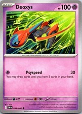 Deoxys 034/086 Uncommon Chaos Rising Pokemon Near Mint
