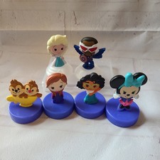 Lot of 6 Disneyland 70th Disney 100th Anniversary McDonalds Happy Meal Figures