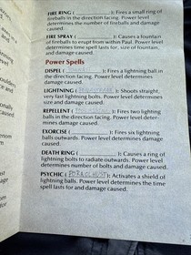 Magician - NES Manual Only &ldquo;Has Writing In Manual&rdquo;