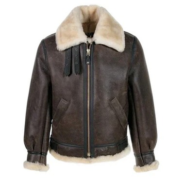 Heritage B-3 Shearling Bomber | Leather Factor