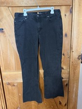 Women  s Carhartt 16 Short Black Jeans