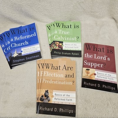 Basics For The Reformed Faith What If? Book Lot 12 Religious Theology Reference