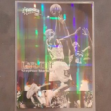 SkyBox 1998-99 Thunder Lift Off Stephon Marbury #7 Timberwolves Insert NBA Card