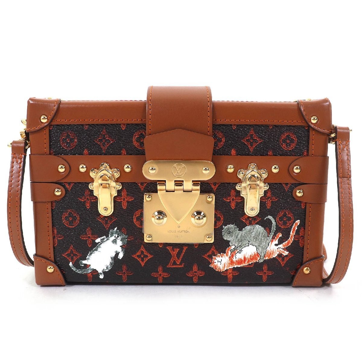 Louis Vuitton M44407 Petite Malt Transformed Cat Glam Mini Shoulder Bag 997901