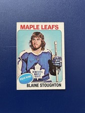 1975/76 OPC Hockey Blaine Stoughton Card # 265 In Excellent Condition