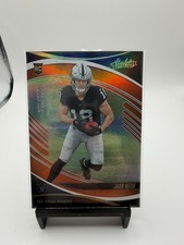 2025 Absolute Jack Bech Rookies RC Spectrum Orange #/150 Raiders A12
