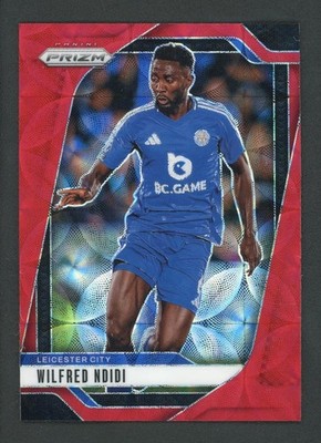 2024-25 WILFRED NDIDI 08/30 PANINI PRIZM PREMIER LEAGUE CHOICE RED