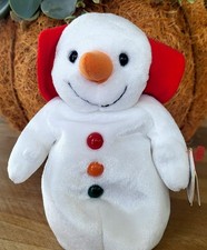 Ty Original Beanie Baby Chillin The Snowman 2003 Has Both Tags 