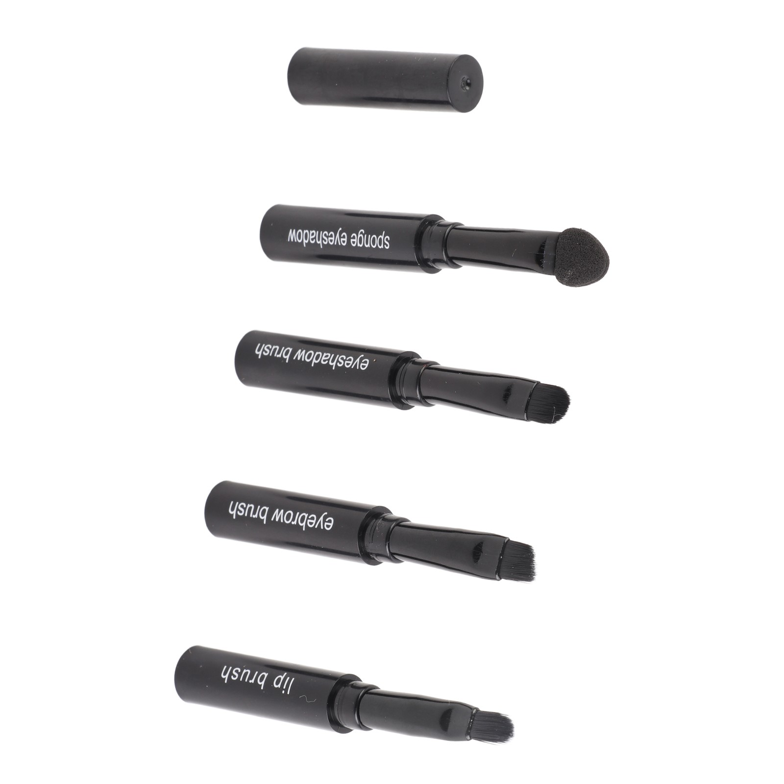 4 In 1 Telescopic Makeup Brushes Set Portable Retractable Lip Eyebrow Eyesha TOU