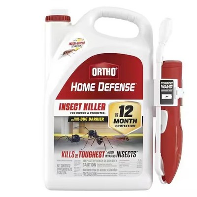 Ortho Home Defense Insect Killer for Indoor & Perimeter2 with Comfort Wand,1 gal