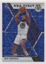 2019 Panini Mosaic NBA Debut Fast Break Blue Prizm /85 Eric Paschall #272 01su